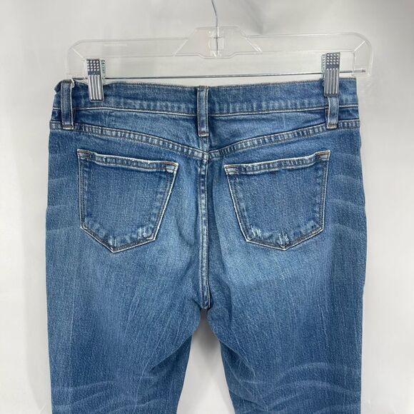 J Crew Womens Broken In Boyfriend Jeans 5 Pocket Medium Wash Denim Blue Size 26 - Picture 5 of 12